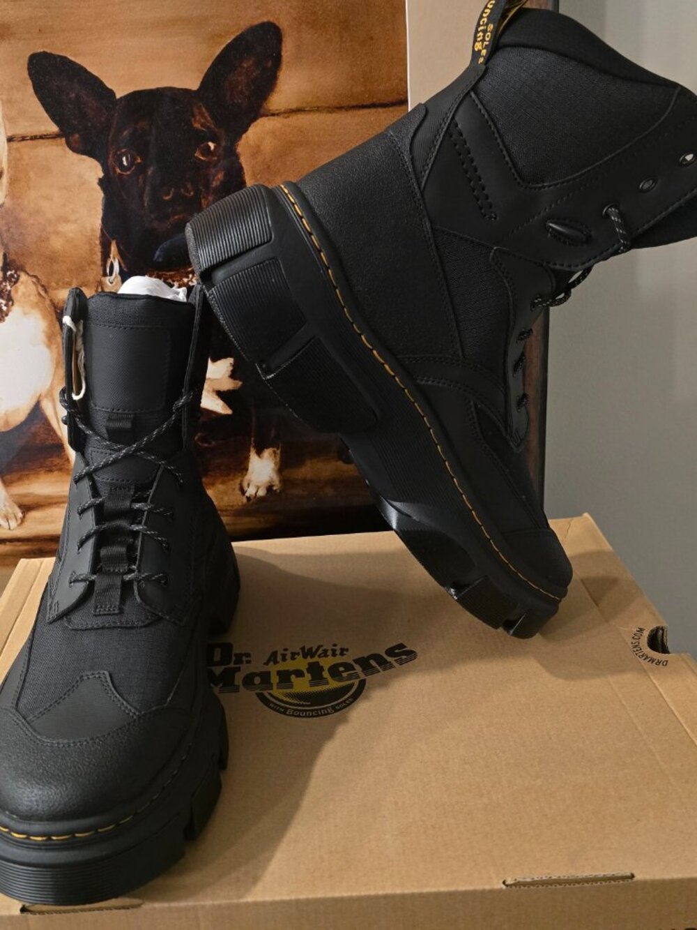 Dr. Martens DMXL Boots Cordura RARE 31924001 Waterproof Men's Size 12 US NEW